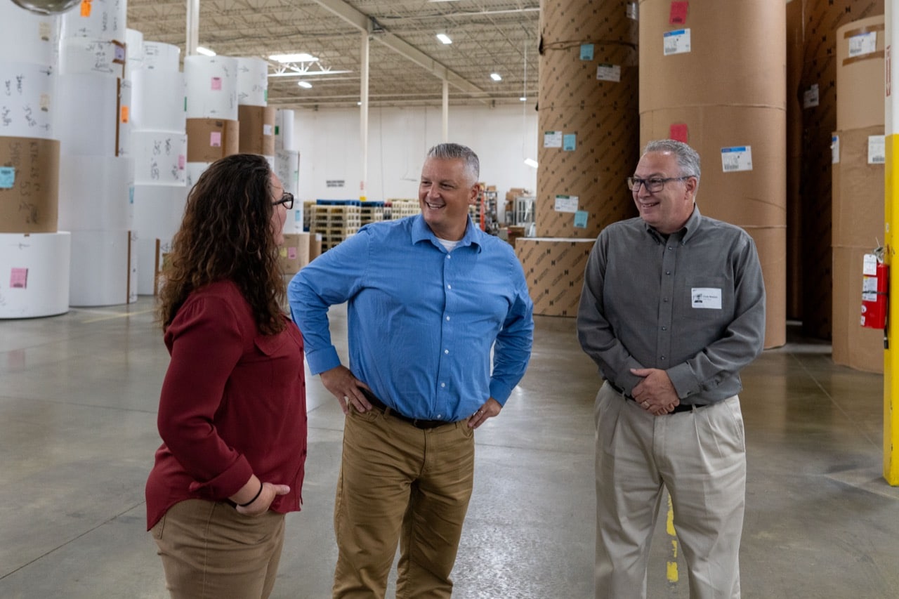 Workers at General Converting